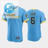 Lorenzo Cain 6 202223 City Connect Milwaukee Brewers Jersey Powder Blue stylepulseusa 1