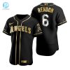 Los Angeles Angels 6 Anthony Rendon Mlb Golden Brandedition Black Jersey Gift For Angels Fans stylepulseusa 1