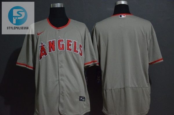 Los Angeles Angels 2020 Mlb Grey Jersey stylepulseusa 1