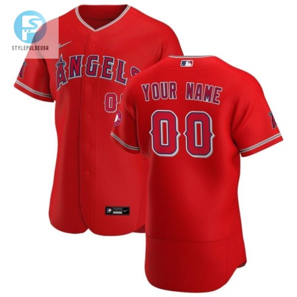 Los Angeles Angels 2020 Mlb Personalized Custom Red Custom Jersey stylepulseusa 1 1