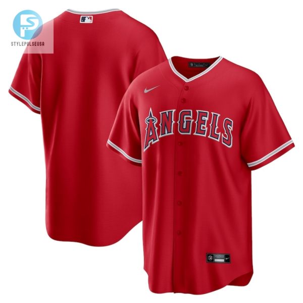 Los Angeles Angels Alternate Team Men Jersey Red stylepulseusa 1 1