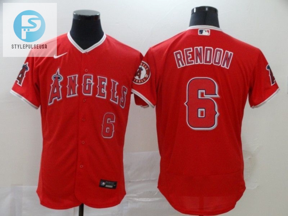 Los Angeles Angels Anthony Rendon 6 2020 Mlb Red Jersey stylepulseusa 1