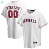 Los Angeles Angels Home Pickaplayer Retired Roster Replica Jersey White Custom Jerseys Mlb stylepulseusa 1