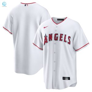 Los Angeles Angels Home Replica Team Jersey White Mlb stylepulseusa 1 1