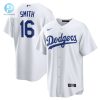 Los Angeles Dodgers 16 Will Smith Home Official Replica Player Jersey White stylepulseusa 1