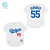 Los Angeles Dodgers 55 Orel Hershiser Jersey White stylepulseusa 1