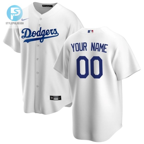 Los Angeles Dodgers 2020 Mlb Personalized Custom White Jersey stylepulseusa 1