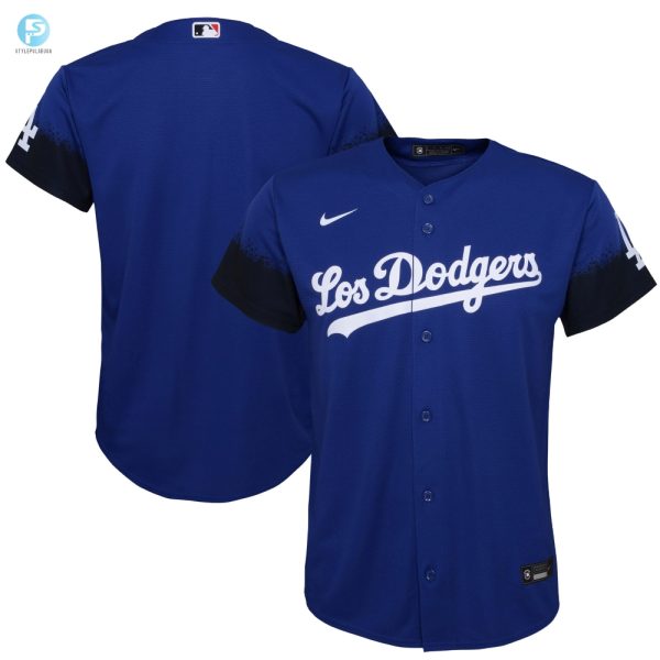 Los Angeles Dodgers 2021 City Connect Replica Jersey Royal Mlb stylepulseusa 1