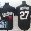 Los Angeles Dodgers Alex Verdugo 27 2020 Mlb Black Jersey stylepulseusa 1