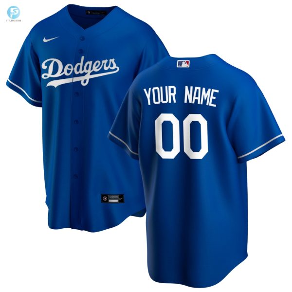 Los Angeles Dodgers Alternate Replica Custom Jersey Royal Custom Jerseys Mlb stylepulseusa 1