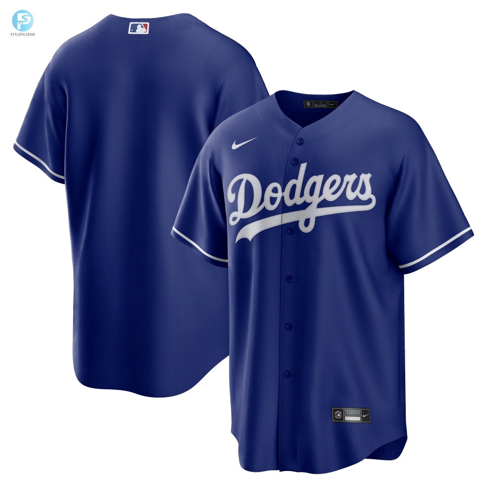 Los Angeles Dodgers Alternate Replica Team Jersey  Royal Mlb 