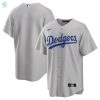 Los Angeles Dodgers Alternate Replica Team Jersey Gray Mlb stylepulseusa 1