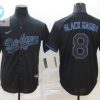 Los Angeles Dodgers Black Mamba Tribute Kobe Bryant 8 2020 Mlb Black Jersey stylepulseusa 1