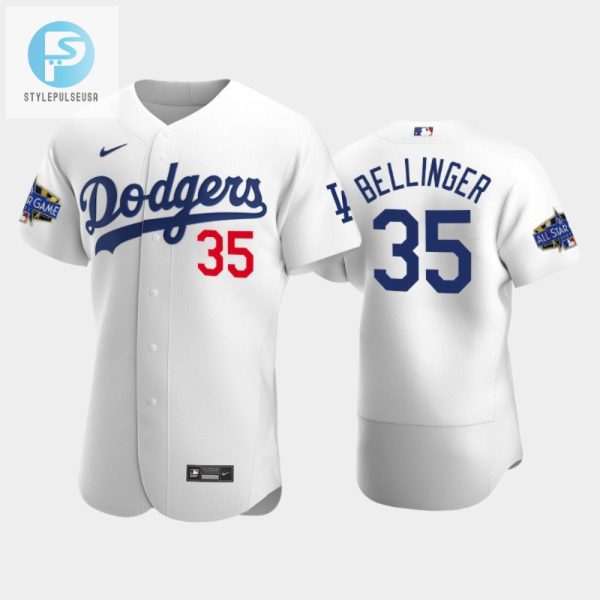 Los Angeles Dodgers Cody Bellinger 35 Home White 202223 Allstar Game Jersey stylepulseusa 1 1