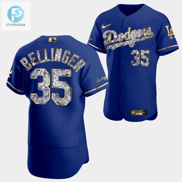 Los Angeles Dodgers Cody Bellinger Royal Jersey 35 Golden Diamond 20222323 Uniform stylepulseusa 1