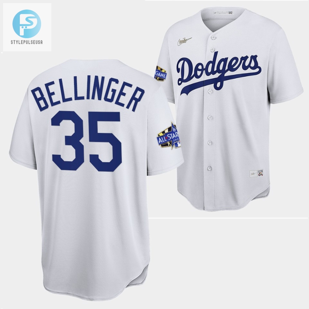 Los Angeles Dodgers Cody Bellinger White Jersey 35 202223 Allstar Uniform 