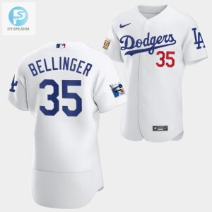 Los Angeles Dodgers Cody Bellinger White Jersey 35 Jackie Robinson 75Th Anniversary 202223 Uniform stylepulseusa 1 1