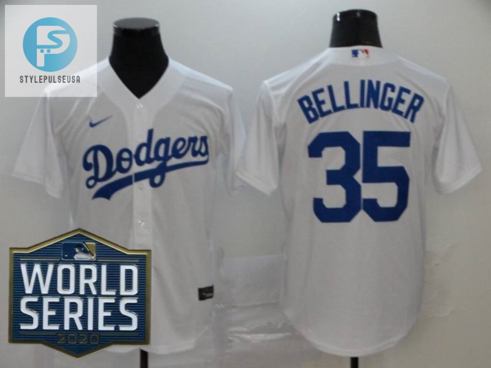 Los Angeles Dodgers Cody Bellinger35 2020 Mlb White Jersey stylepulseusa 1