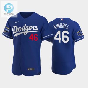 Los Angeles Dodgers Craig Kimbrel 46 Alternate Royal 202223 Allstar Game Jersey stylepulseusa 1 1