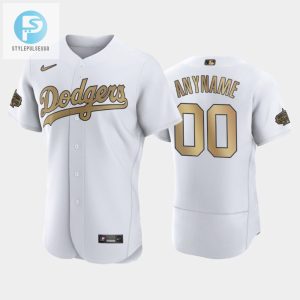 Los Angeles Dodgers Custom 202223 Allstar Game White Jersey stylepulseusa 1 1