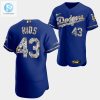 Los Angeles Dodgers Edwin Rios Royal Jersey 43 Golden Diamond 20222323 Uniform stylepulseusa 1