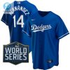 Los Angeles Dodgers Enrique Hernandez 14 2020 Mlb Blue Jersey stylepulseusa 1