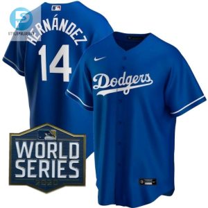 Los Angeles Dodgers Enrique Hernandez 14 2020 Mlb Blue Jersey stylepulseusa 1 1