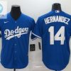 Los Angeles Dodgers Enrique Hernandez 14 2020 Mlb Navy Blue Jersey stylepulseusa 1