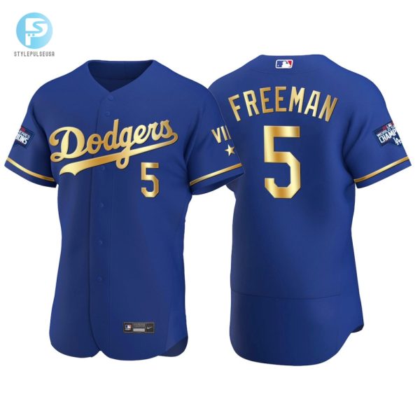 Los Angeles Dodgers Freddie Freeman 5 Mlb 2021 Allstar Game Royal Jersey Gift For Dodgers Fans stylepulseusa 1