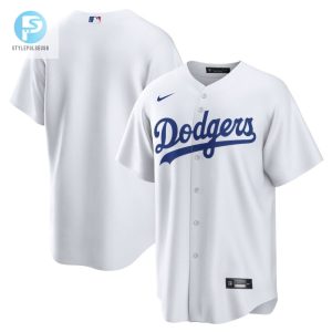 Los Angeles Dodgers Home Blank Men Jersey White stylepulseusa 1 1