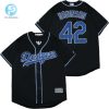 Los Angeles Dodgers Jackie Robinson 42 2020 Mlb Black Jersey stylepulseusa 1