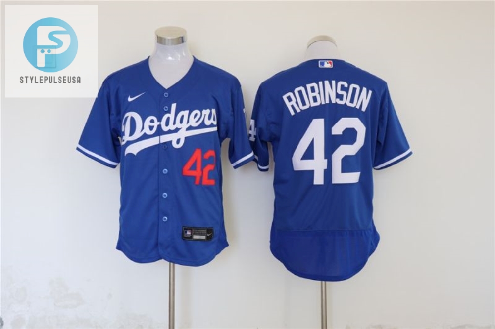 Los Angeles Dodgers Jackie Robinson 42 2020 Mlb Blue Jersey 