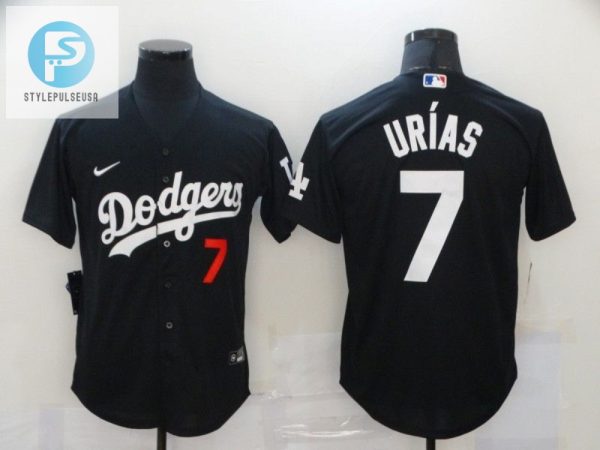 Los Angeles Dodgers Julio Urias 7 2020 Mlb Black Jersey stylepulseusa 1