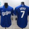 Los Angeles Dodgers Julio Urias 7 2020 Mlb Navy Blue Jersey stylepulseusa 1