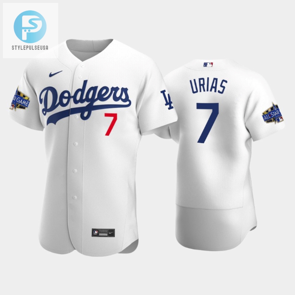 Los Angeles Dodgers Julio Urias 7 Home White 202223 Allstar Game Jersey 