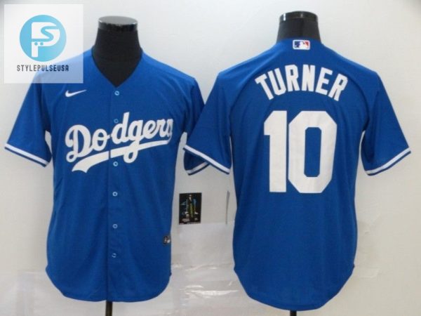 Los Angeles Dodgers Justin Turner 10 2020 Mlb Navy Blue Jersey stylepulseusa 1