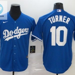 Los Angeles Dodgers Justin Turner 10 2020 Mlb Navy Blue Jersey stylepulseusa 1 1