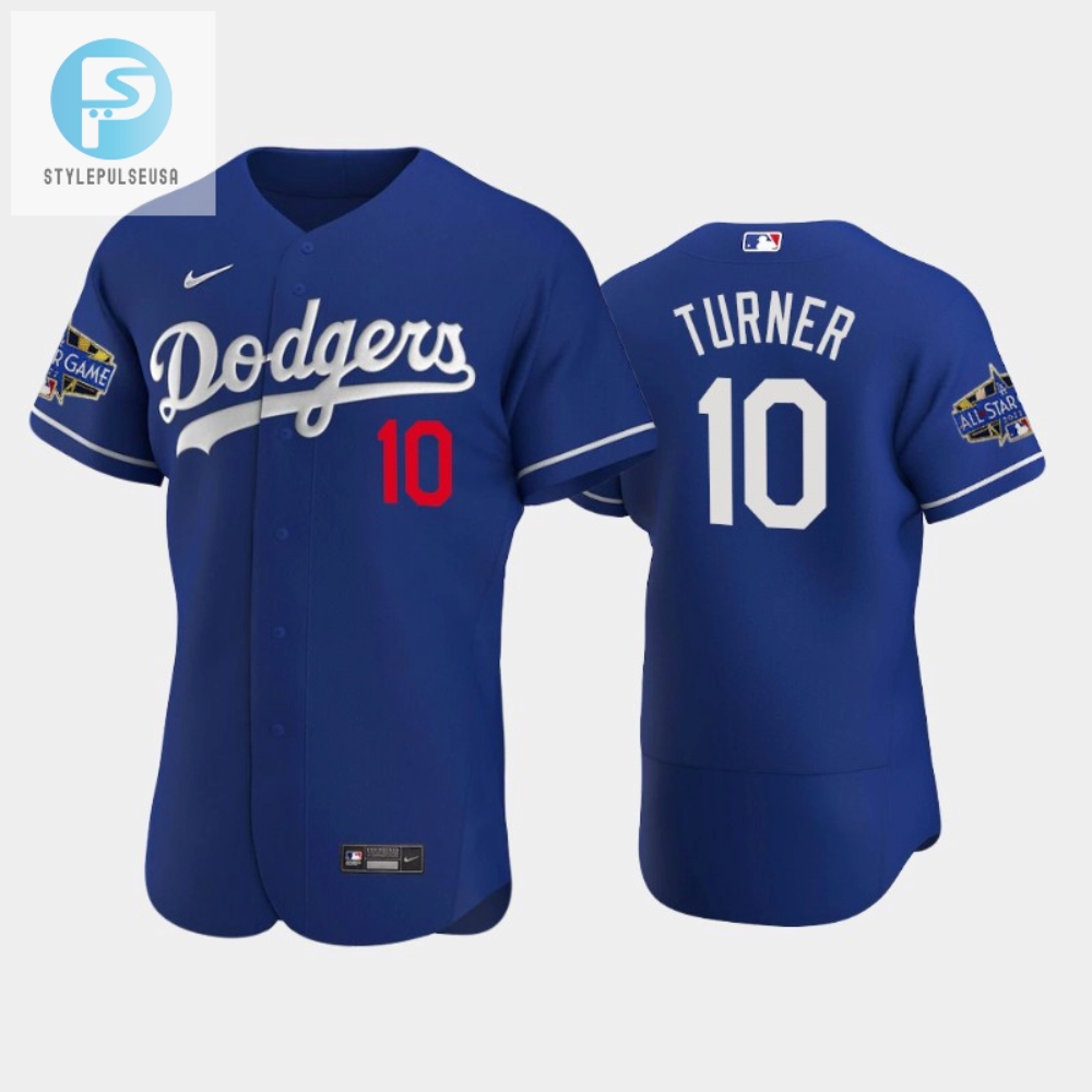 Los Angeles Dodgers Justin Turner 10 Alternate Royal 202223 Allstar Game Jersey 