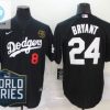 Los Angeles Dodgers Kobe Bryant 24 2020 Mlb New Arrival Black Jersey stylepulseusa 1