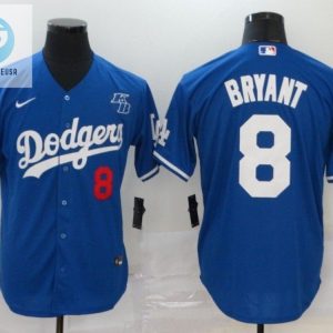 Los Angeles Dodgers Kobe Bryant 8 2020 Mlb Navy Blue Jersey stylepulseusa 1 1