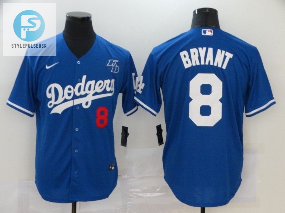 Los Angeles Dodgers Kobe Bryant 8 2020 Mlb Navy Blue Jersey 