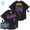 Los Angeles Dodgers Kris Bryant 24 2020 Mlb Black Jersey stylepulseusa 1