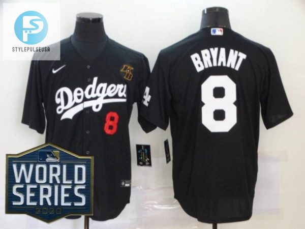 Los Angeles Dodgers Kris Bryant 8 2020 Mlb Black Jersey stylepulseusa 1