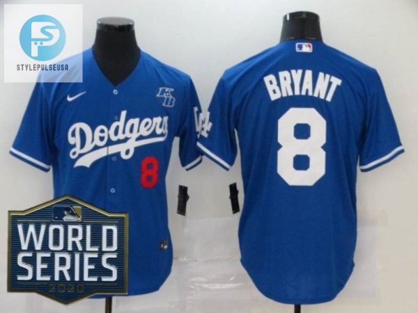 Los Angeles Dodgers Kris Bryant 8 2020 Mlb Blue Jersey stylepulseusa 1