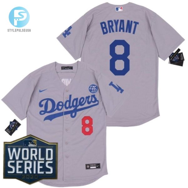 Los Angeles Dodgers Kris Bryant 8 2020 Mlb Orchid Jersey stylepulseusa 1