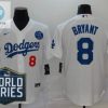 Los Angeles Dodgers Kris Bryant 8 2020 Mlb White Jersey stylepulseusa 1