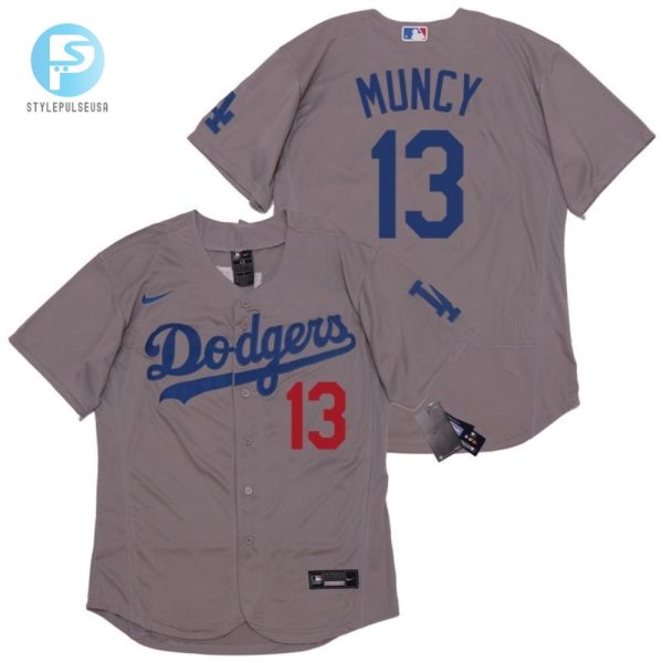 Los Angeles Dodgers Max Muncy 13 2020 Mlb Light Plum Jersey stylepulseusa 1