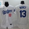 Los Angeles Dodgers Max Muncy 13 2020 Mlb White Jersey stylepulseusa 1