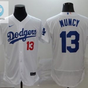 Los Angeles Dodgers Max Muncy 13 2020 Mlb White Jersey stylepulseusa 1 1