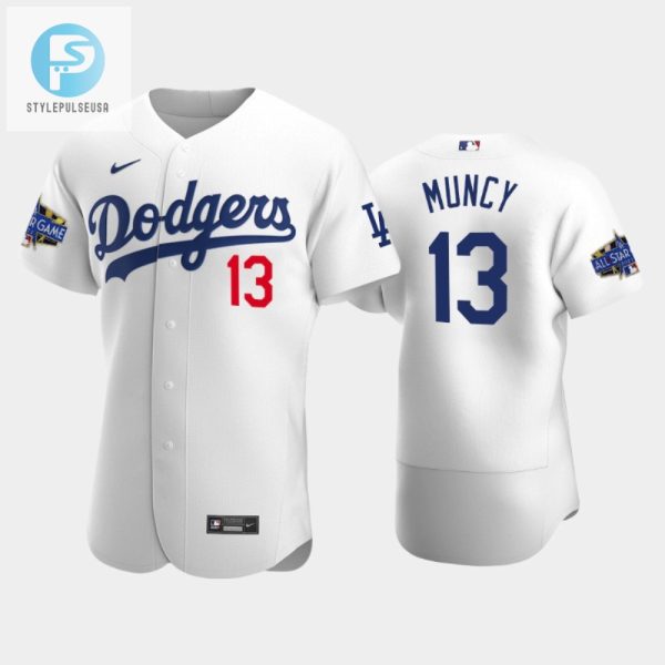 Los Angeles Dodgers Max Muncy 13 Home White 202223 Allstar Game Jersey stylepulseusa 1